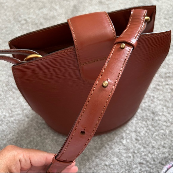 LV bag Louis Vuitton vintage bucket bag Authentic LV shoulder bag - Picture 12 of 16